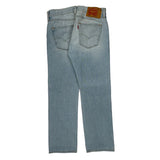 Levis 501 Jeans - 32W 30L Light Wash Cotton
