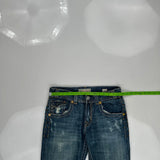 Mek Denim Boot Cut Jeans - 32W US 6 Blue Cotton