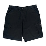 Wrangler Cargo Shorts - 37W 11L Black Cotton