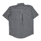 Wrangler Checked Short Sleeve Shirt - Large Red Cotton