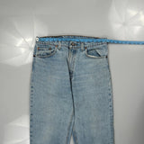 550 Levis Jeans - 34W 30L Light Wash Cotton