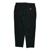 Dickies Pants - 36W 30L Black Cotton