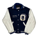 Oneida Baptist Academic Team Keystone College Varsity Jacket - 2XL Blue Wool Blend