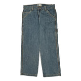 Signature By Levis Carpenter Pants - 34W 29L Blue Cotton