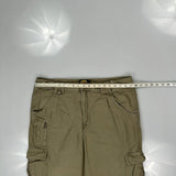 Cabelas Cargo Trousers - 40W 21L Khaki Cotton