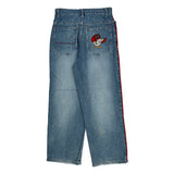 Unbranded Graphic Jeans - 27W 26L Blue Cotton