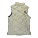 550 The North Face Gilet - Medium Cream Nylon