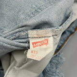 Levis Denim Shorts - 31W 9L Light Wash Denim