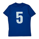 Youth Umbro Coastal Fc Football Shirt - Large Blue Polyester