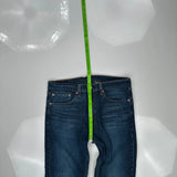 505 Levis Jeans - 34W 30L Dark Wash Denim
