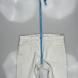 Dickies Carpenter Trousers - 40W 31L White Cotton