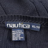 Nautica Sweater - XL Navy Cotton