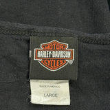 Harley Davidson T-Shirt - Large Black Cotton