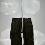 Kuhl Double Knee Cargo Pants - 32W 30L Green Cotton Blend