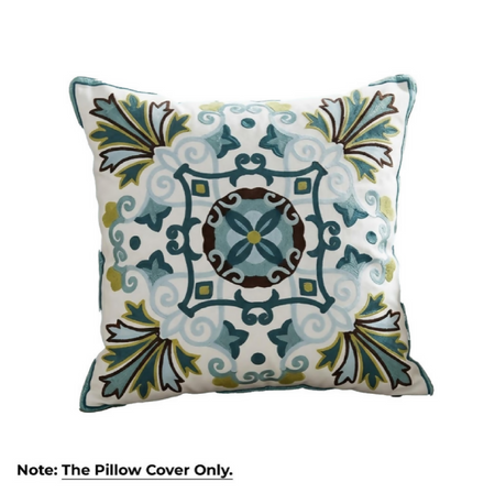 Anypillow Bohemian Embroidered Pillowcase Decorative Cushion Cover