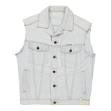 Outsider Denim Gilet - Medium Light Wash Cotton