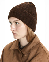 Alpaca Chunky Wool Rib Beanie