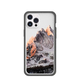Clear Alps iPhone 12 Pro Max Case With Black Ridge