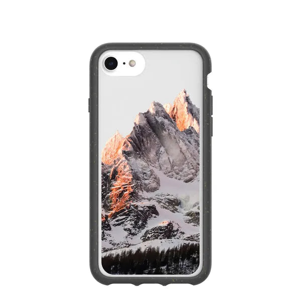 Clear Alps iPhone 6/6s/7/8/SE Case With Black Ridge