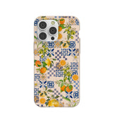 Seashell Amalfi Fruits iPhone 14 Pro Max Case