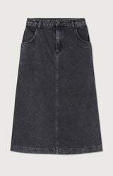 Denim Skirt Yop13d Black-Poivre