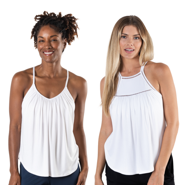 Best-Selling Tanks Set, White