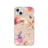 Seashell Aqua Dreams iPhone 14 Plus Case