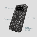 Black Astronomy Google Pixel 10/10 Pro Case