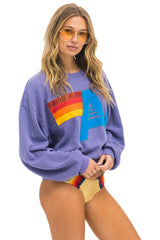 Sweatshirt Logo Stit Swrxstlo Lavender
