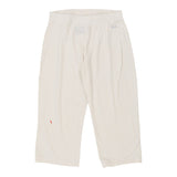 Fila Cropped Shorts - XS White Cotton