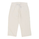 Fila Cropped Shorts - XS White Cotton