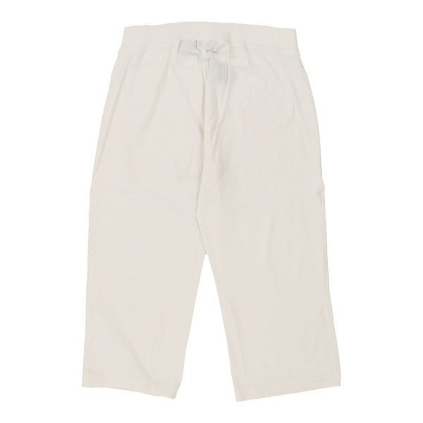 Fila Cropped Shorts - XS White Cotton