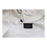 Versace Short Sleeve Shirt - Large White Cotton Blend