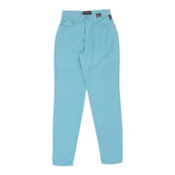 Versace Jeans Couture Trousers - 26W UK 6 Blue Cotton
