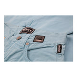 Versace Jeans Couture Trousers - 26W UK 6 Blue Cotton