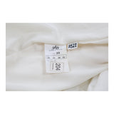 Krizia Midi Dress - Large Cream Silk