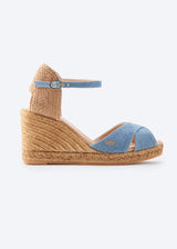 Aiguablava Limited Edition Canvas Espadrille Sandal Wedges