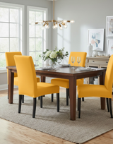 Anyseat Yellow Chair Cover – Waterproof Elastic Slipcover with Anti‑Dirt Protection for Dining Room, Kitchen, Wedding, Hotel, Banquet & Restaurant