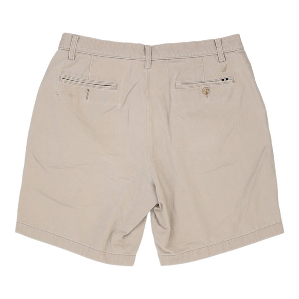 Nautica Shorts - 34W 8L Beige Cotton