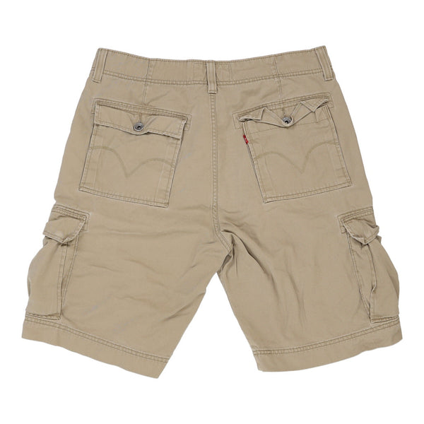 Levis Cargo Shorts - 36W 11L Brown Cotton