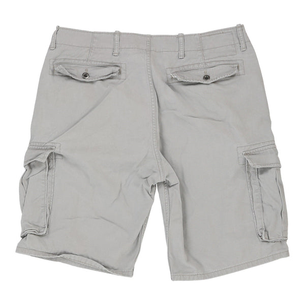 Levis Cargo Shorts - 34W 10L Grey Cotton