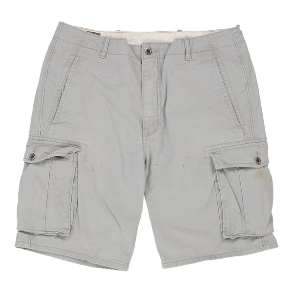 Levis Cargo Shorts - 34W 10L Grey Cotton