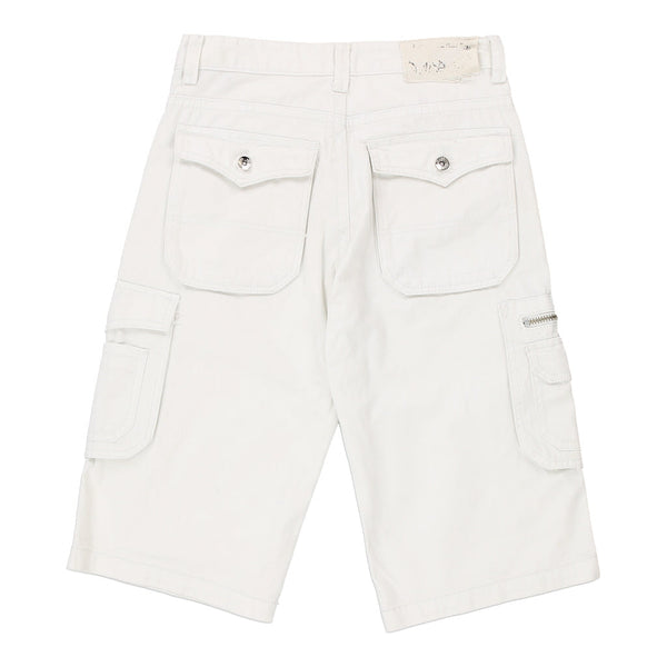 Dnd Cargo Shorts - 30W 15L White Cotton