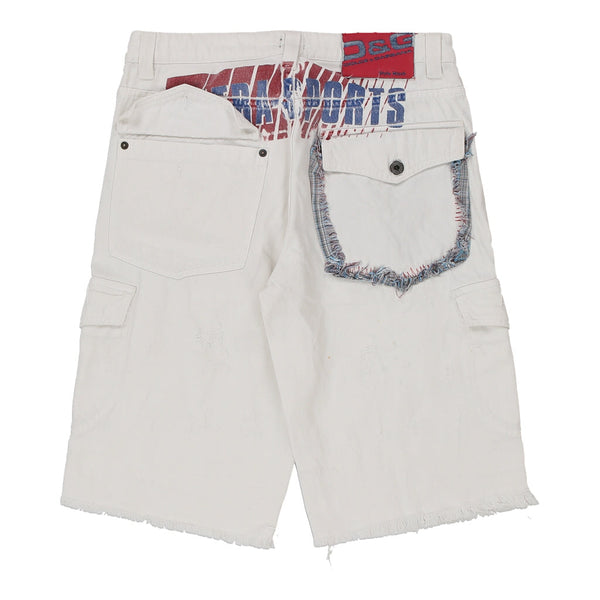 Dolce & Gabbana Cargo Shorts - 31W 13L White Cotton