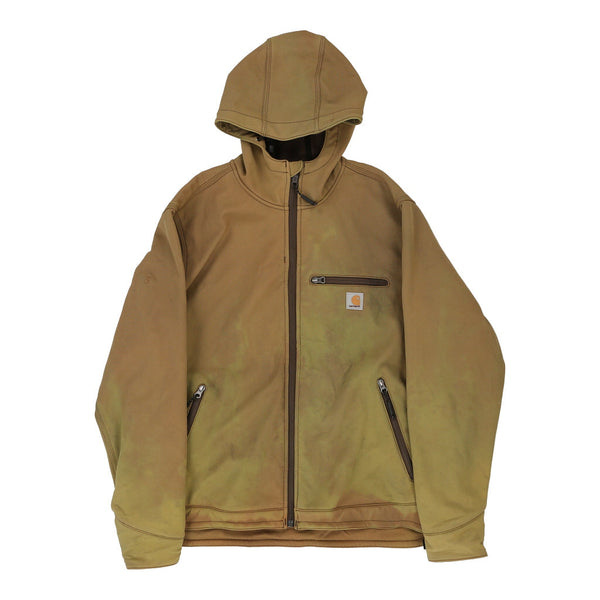 Vintage brown Heavily Worn Carhartt Jacket - mens large