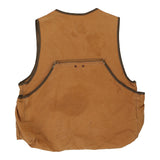 Vintage brown Heavily Worn Carhartt Gilet - mens x-large
