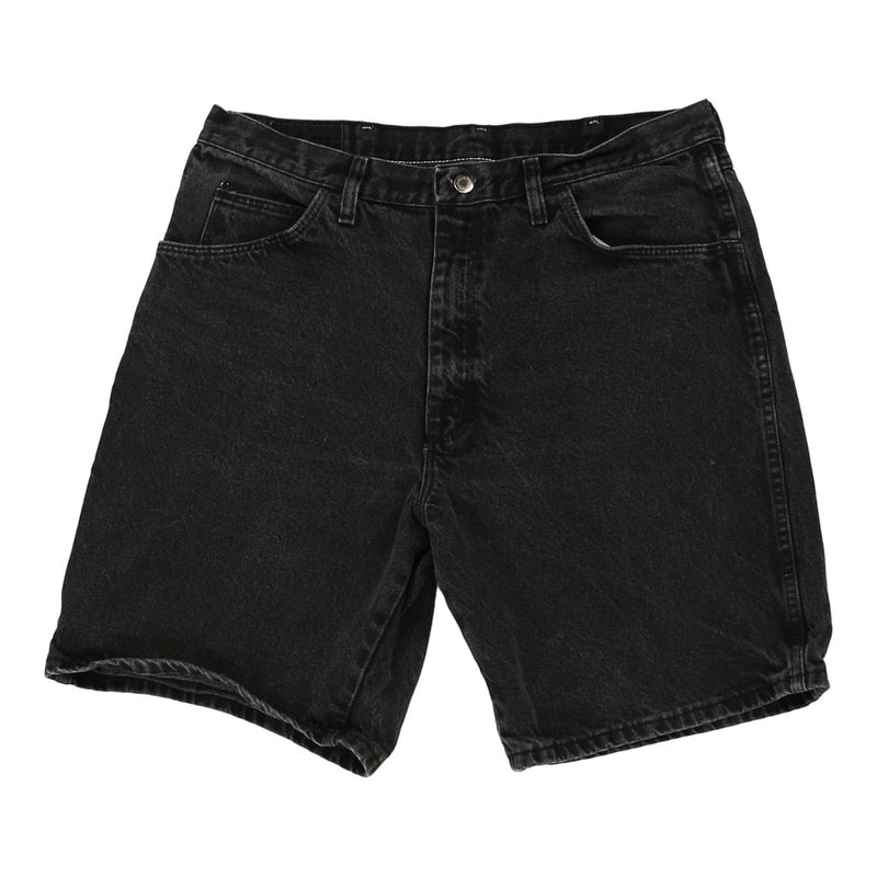 Wrangler Denim Shorts - 35W 9L Black Cotton