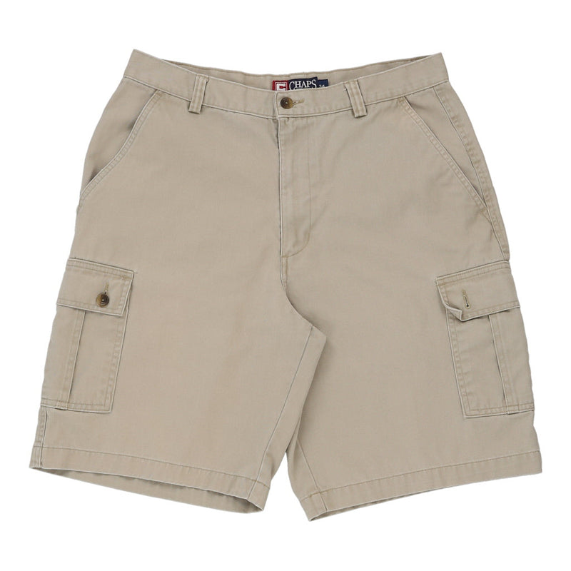 Chaps Ralph Lauren Cargo Shorts - 32W 10L Beige Cotton