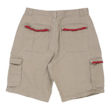 Wrangler Cargo Shorts - 33W 10L Beige Cotton