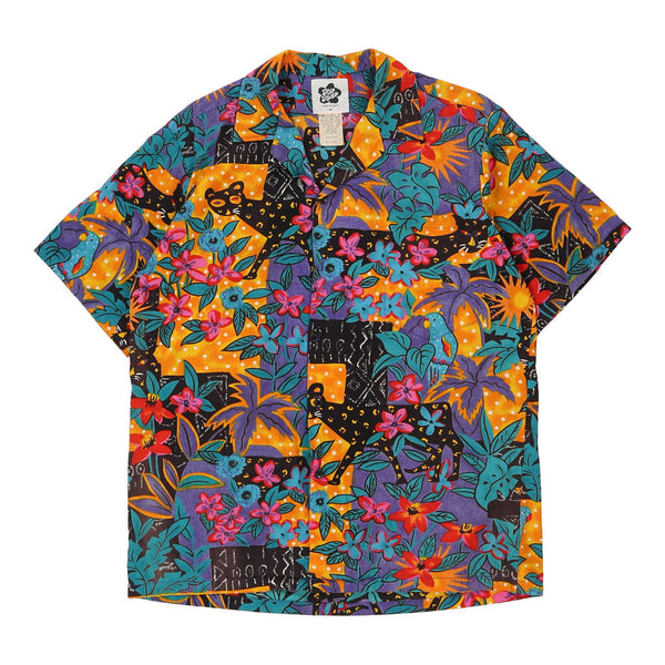 Vintage multicoloured   Hilo Hattie Patterned Shirt - mens medium